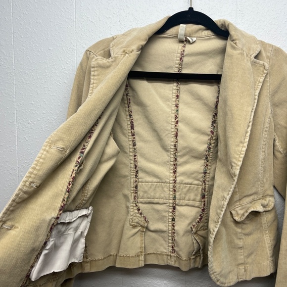 St. John's Bay Y2K Retro Vintage Grunge Chic Corduroy Womens Jacket MP Stretch - Picture 3 of 15